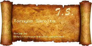 Tornyos Sarolta névjegykártya